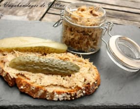 Rillettes de poulet rôti