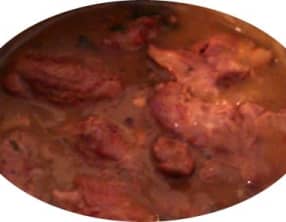 Chevreuil en civet, à l'ancienne