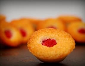Mini financiers aux framboises