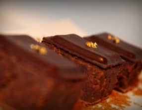 Carré fondant chocolat marron