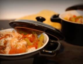 Poulet façon basquaise