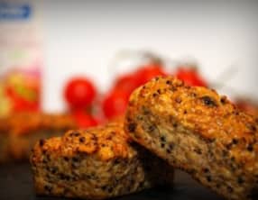 Terrine quinoa, tomate, olives au chèvre frais