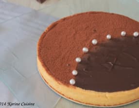 La tarte au chocolat