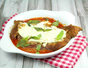 Escalope de veau à la parmigiana