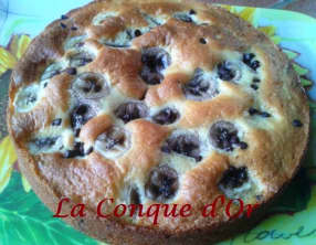 Gâteau à la banane et pépites de chocolat