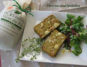 Terrine aux lentilles