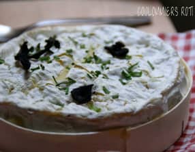 Coulommiers rôti aux trompettes de la mort