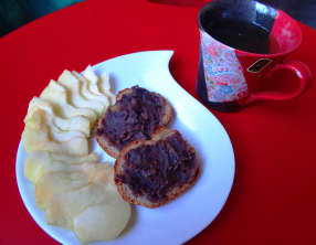 Anko ou pate de haricots Azuki sucrée