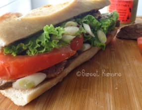 Le Sandwich au steak du lundi