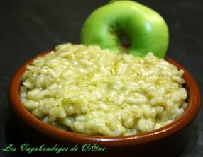 Risotto à la pomme verte