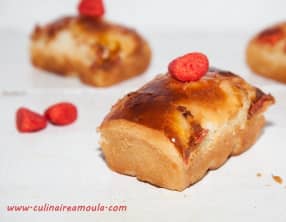 Brioche à la fraise tagada