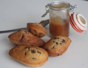 Madeleines Chocolat et Caramel au Beurre Salé