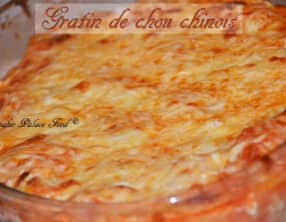 Gratin de chou chinois