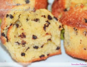 Magdalenas à l’orange et pépite de chocolat
