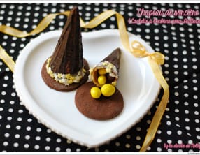 Chapeau de sorcière au chocolat