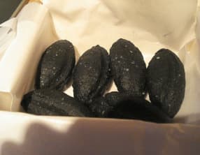 Quenelles noires d'Halloween