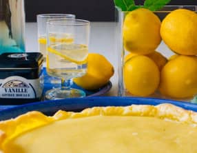 Tarte Citron et Vanille