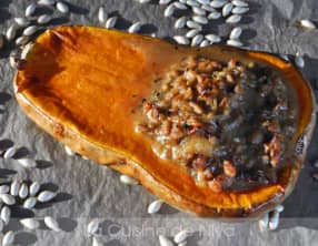 Courge butternut farcie