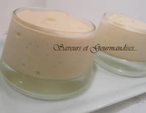 Crème au jus de pomme