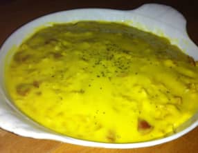 Blésotto à la crème de curry