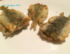 Sardines frites à la catanese