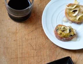 Tapas Cèpes et Brie de Meaux