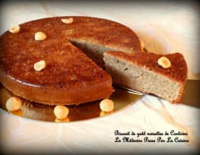 Biscuit de goût noisette d'après Philippe Conticini