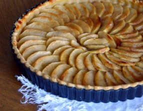 Tarte aux pommes