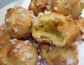 Chouquettes au sucre