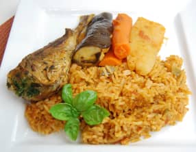 Riz au gras Thieboudienne