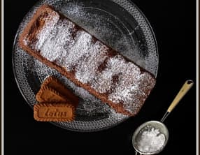 Entremets mousse au chocolat et spéculoos