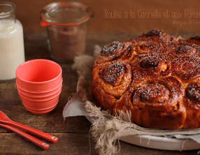 Roulés à la cannelle et aux pommes