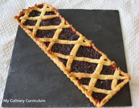 Tarte à la confiture de figues