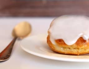 Petits choux craquelin à la vanille d'après Christophe Michalak