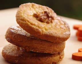 Sablés au sirop d'érable et aux noix