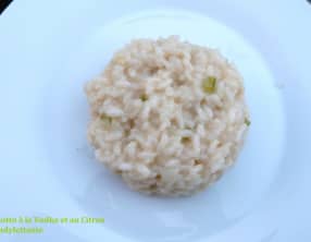 Risotto à la Vodka et au Citron