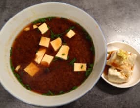 Soupe miso