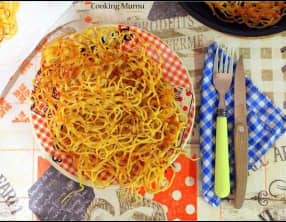 Galette de spaghetti