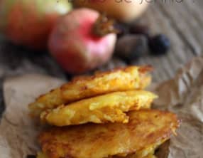 Galettes de courge musquée