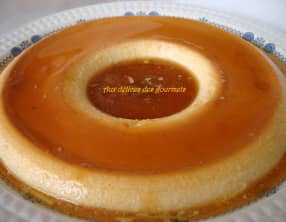 crème caramel au lait concentré sucré