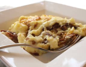 Hachis parmentier de canard