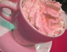 Chocolat chaud aux marrons Chantilly à la vanille