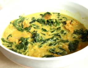 Colombo de veau aux épinards