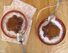 Pudding aux dattes et sauce caramel