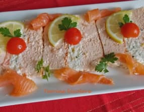 Terrine bicolore