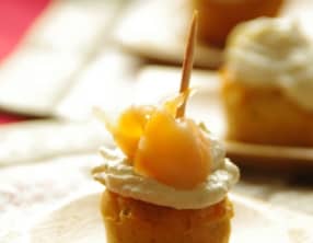 Cupcakes au saumon fumé