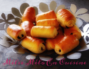 Pain au chocolat brioché