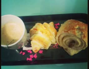 Croissant et pain au chocolat