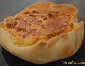 Tarte soufflée au maroilles