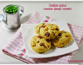 Cookies saucisson-fromage-cacahuète